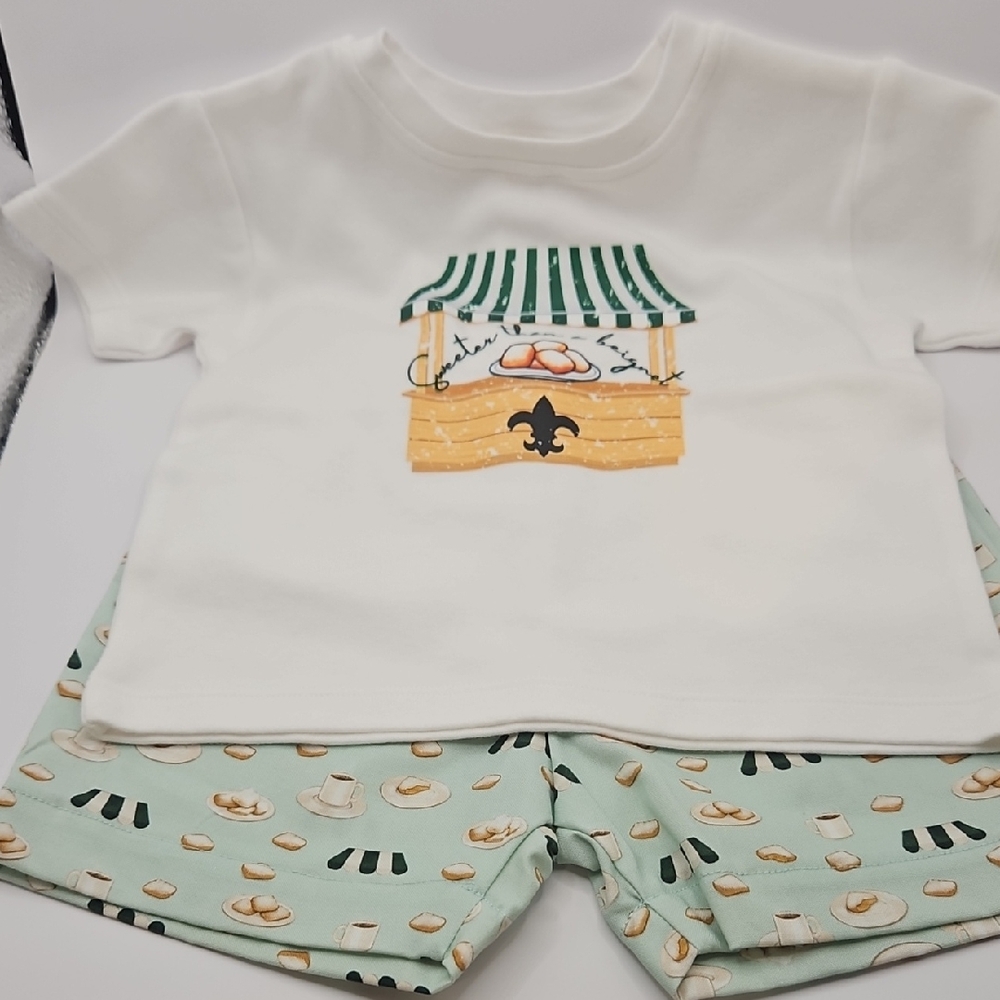 Sweeter Than A Beignet Short Set